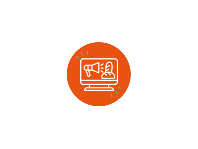 Écrans TV publicitaires dans les boulangeries